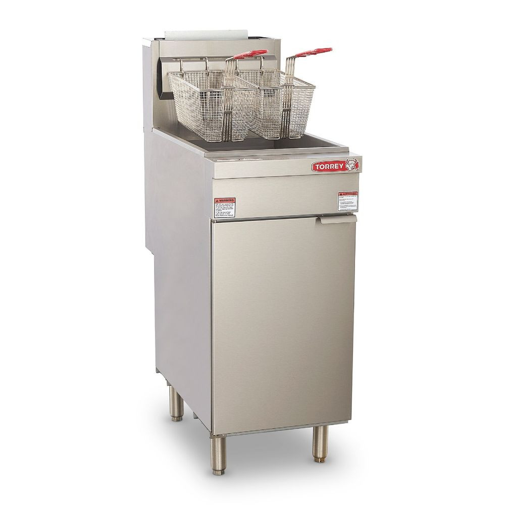 Freidora de gas Torrey con capacidad de 20 litros- FRT20G