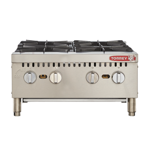 Parrilla de gas Torrey con 4 quemadores- PAT-4QG