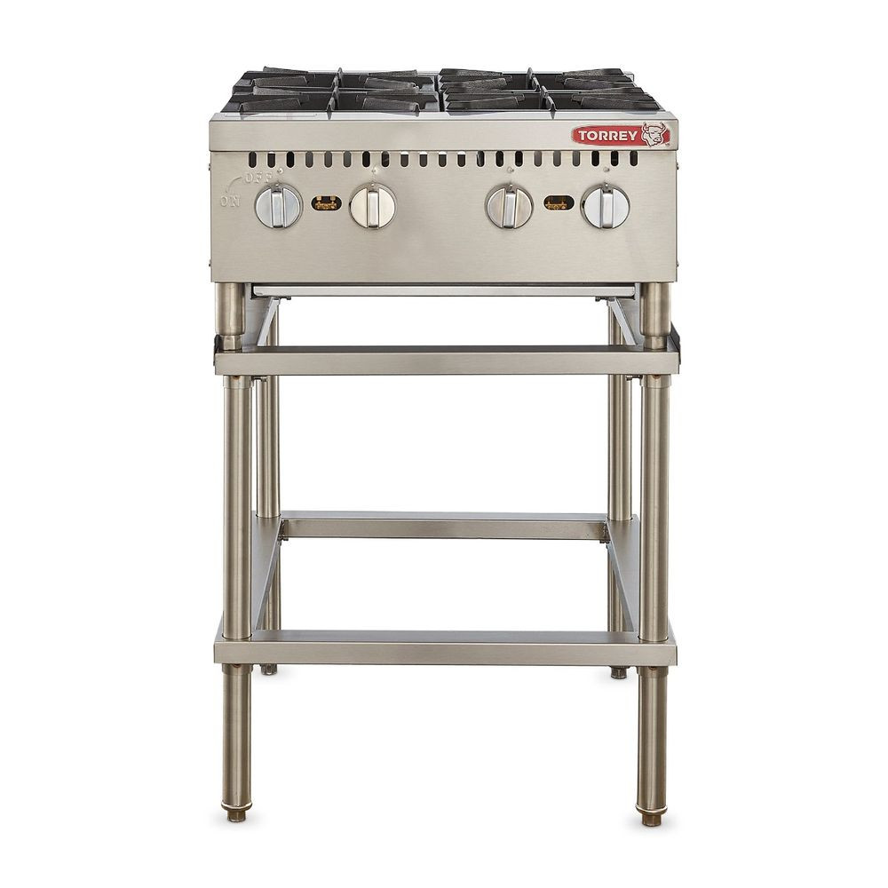 Parrilla de gas Torrey con 4 quemadores- PAT-4QG - Imagen 2