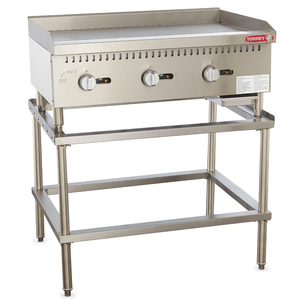 Plancha de gas Torrey de 3 quemadores- PLT-900G - Imagen 3