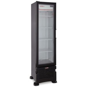 Refrigerador exhibidor Torrey de puerta de vidrio con capacidad de 8 pies y
gabinete de color negro– TVC08