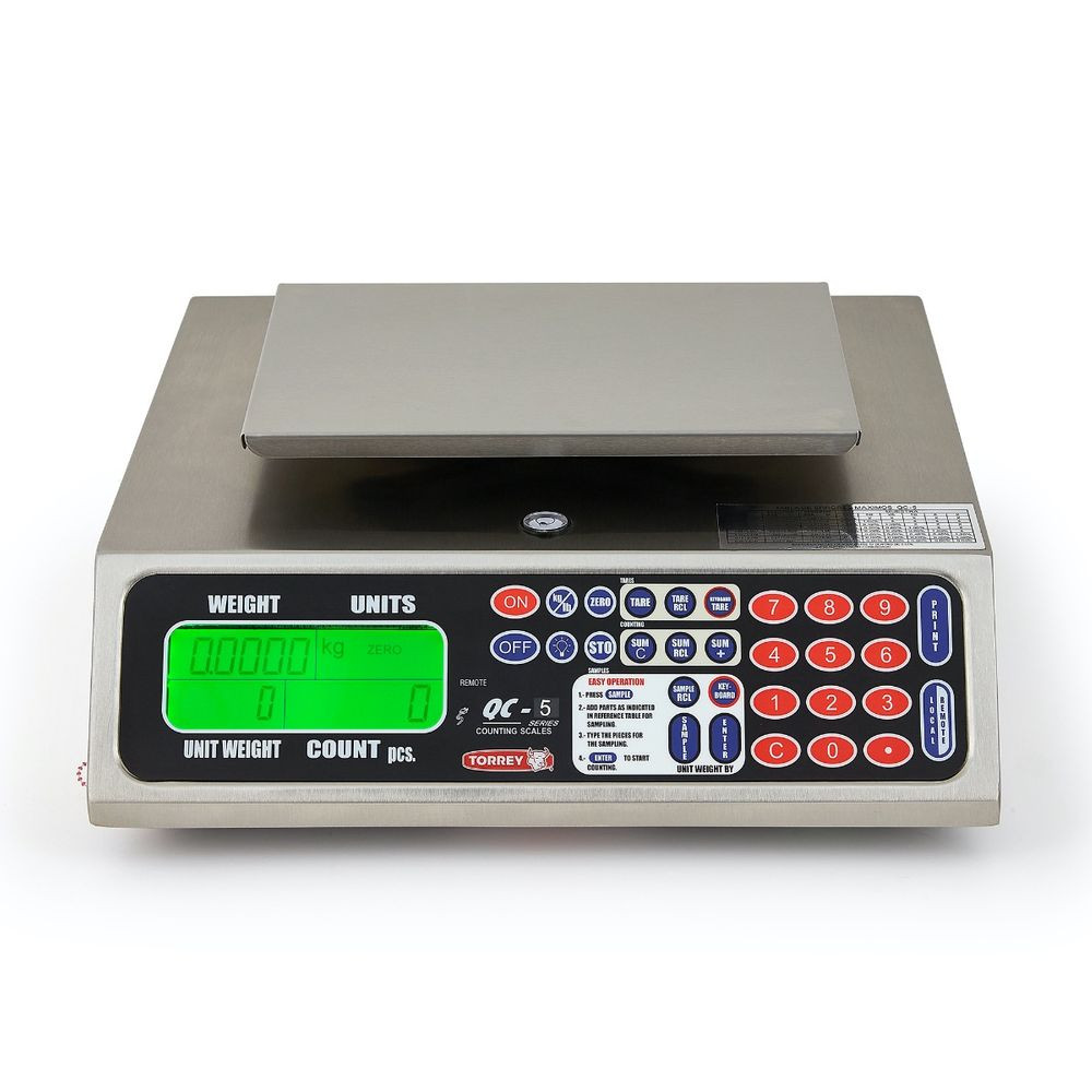 Báscula Contadora Torrey de Gran Precisión con capacidad de 5Kg - 0QC5 - Imagen 2