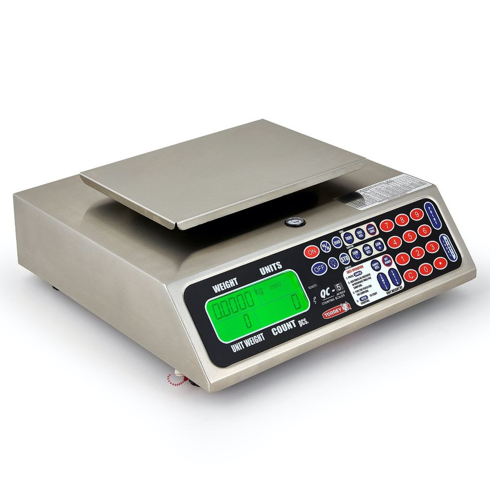 Báscula Contadora Torrey de Gran Precisión con capacidad de 5Kg - 0QC5 - Imagen 3