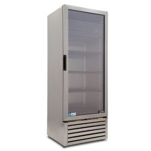 Refrigerador de acero inoxidable Imbera de puerta de vidrio con capacidad de 19
pies- G319