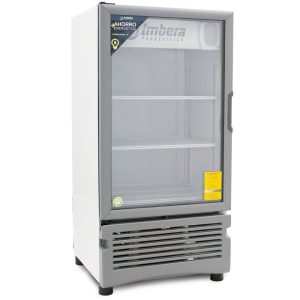 Refrigerador Exhibidor Imbera de Puerta de Vidrio con Capacidad de 11 pies y
Gabinete de Color Blanco - VR-11