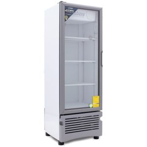 Refrigerador Imbera color blanco con puerta de vidrio con capacidad de 12 pies -
VR-12