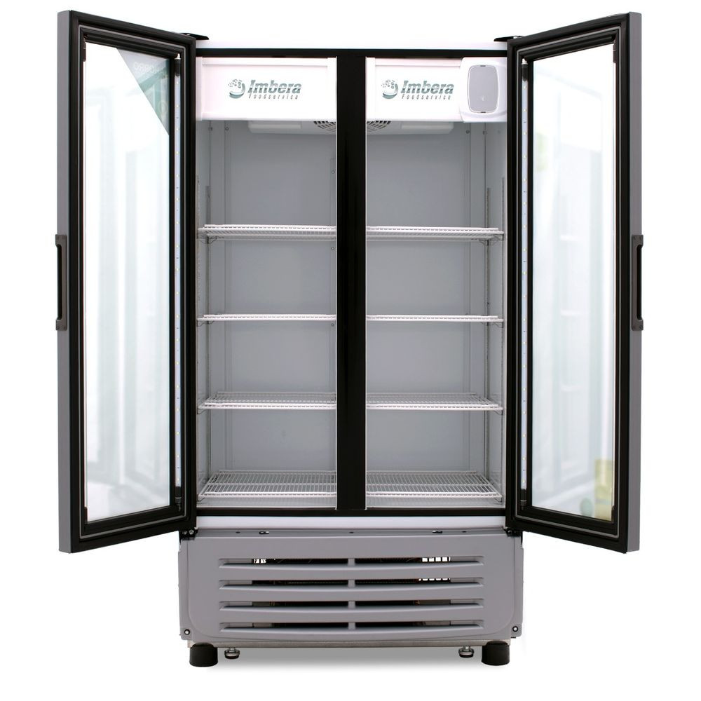 Refrigerador Exhibidor Imbera de 2 Puertas de Cristal con Capacidad de 19 pies y
Gabinete de Color Blanco - VR-19 2PC - Imagen 2