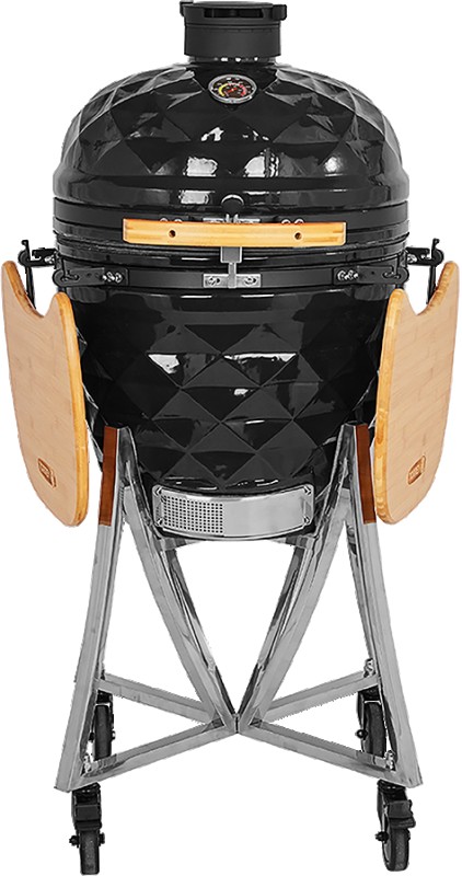 HORNO KAMADO CERAMICA MUL NEGRO 21"