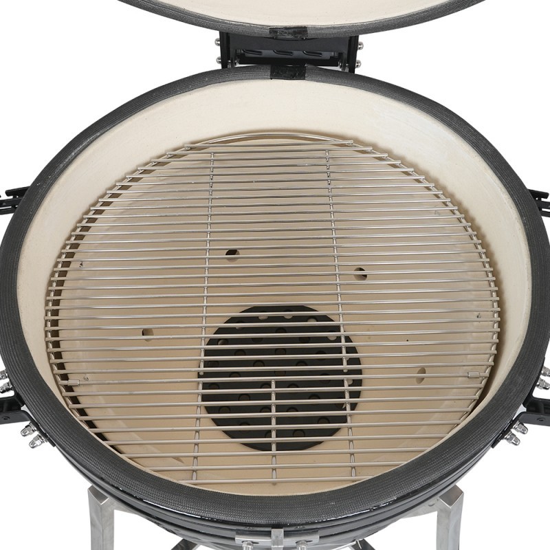 HORNO KAMADO CERAMICA MUL NEGRO 21" - Imagen 2